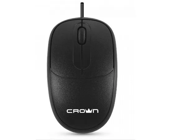 Мышь Crown CMM-128 USB, черный (CM000002165)