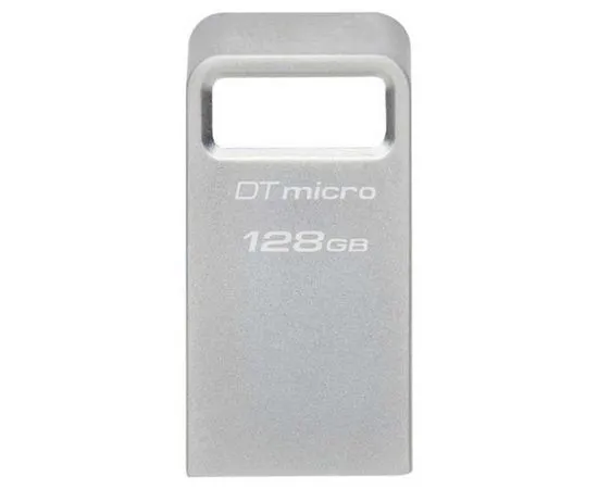 USB Flash-накопитель 128Gb USB 3.2 (Kingston, DataTraveler Micro) серебристый (DTMC3G2/128GB), фото 2
