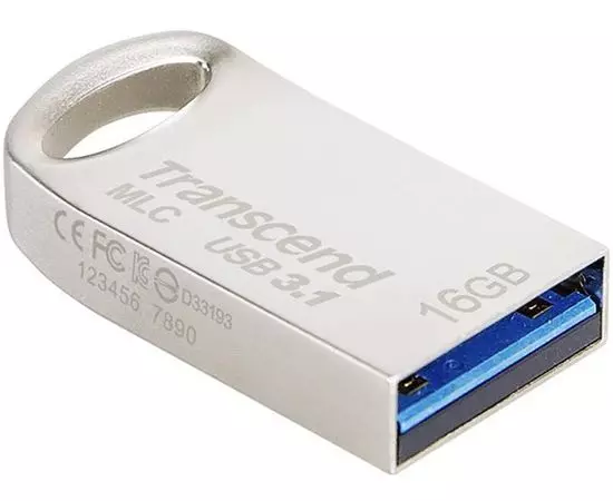 USB Flash-накопитель 16Gb USB 3.1 (Transcend, JetFlash 720S) серебристый (TS16GJF720S)