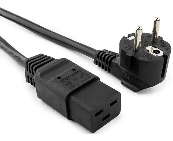 Кабель POWER PC19 1,8 м (С19 - Schuko, сечение 1,5 мм.кв., медь) ExeGate (EP280669RUS)