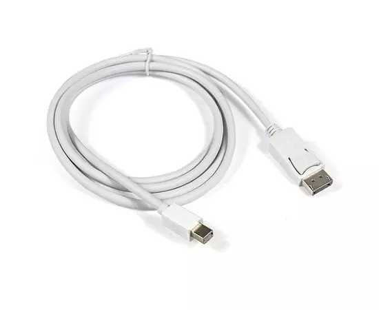 Кабель mini DisplayPort (M) - DisplayPort (M) 1.8m (ExeGate), белый (EX284929RUS)