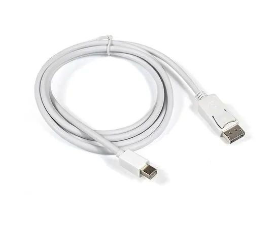 Кабель mini DisplayPort (M) - DisplayPort (M) 1.8m (ExeGate), белый (EX284929RUS)