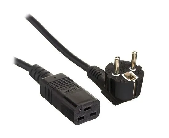 Кабель POWER PC19 3 м (С19 - Schuko, сечение 1,5 мм.кв., медь) ExeGate (EP280670RUS)