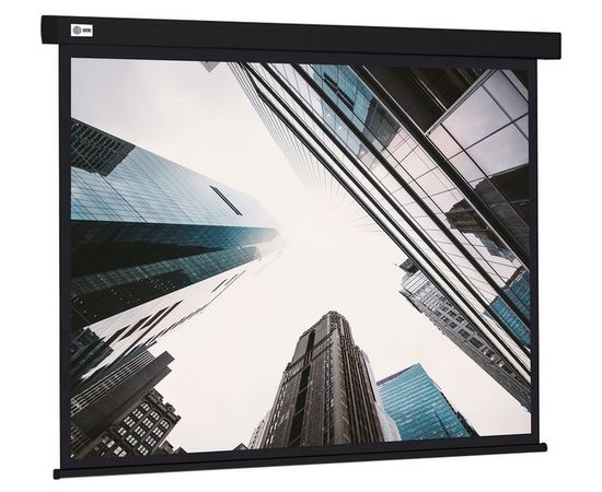 Экран для проектора Cactus 124.5x221см Wallscreen, черный (CS-PSW-124X221-BK)