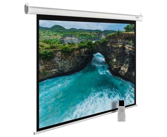 Экран для проектора Cactus 150x200см MotoExpert, белый (CS-PSME-200X150-WT)