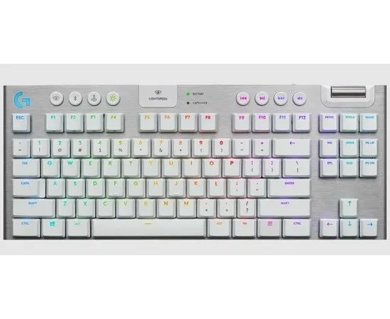 Клавиатура Logitech G915 TKL WHITE, белый (920-010117)