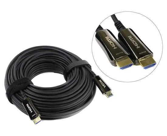 Кабель HDMI 30m, v2.0 (VCOM) активный оптический (D3742A-30M)