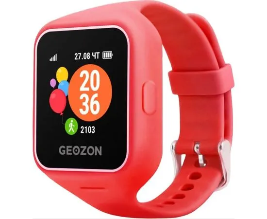 Смарт-часы GEOZON LIFE Red (G-W12RED)