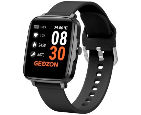 Смарт-часы GEOZON MARATHON Black (G-SM19BLK)