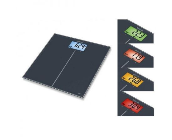 Весы напольные электронные Beurer GS280 BMI черные, фото 2