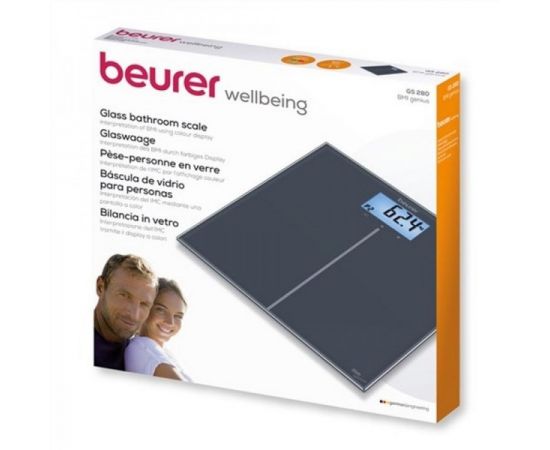 Весы напольные электронные Beurer GS280 BMI черные, фото 3