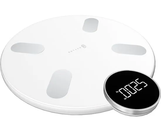 Весы напольные электронные Haylou CM01 белые, фото 2