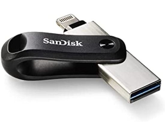 USB Flash-накопитель 256Gb USB 3.1/Lightning (SanDisk, iXpand Go) (SDIX60N-256G-GN6NE)