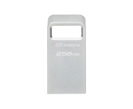 USB Flash-накопитель 256Gb USB 3.2 (KINGSTON, DataTraveler Micro) серебристый (DTMC3G2/256GB), фото 2