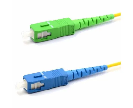 Патч-корд оптический переходной (SM), 9/125 (OS2), SC/APC-SC/UPC, (Simplex), 3m, REXANT (50-2052)