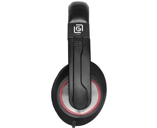 Наушники с микрофоном Oklick HS-L390G DRAGON, черный/красный (HS-L390G black/red), фото 2