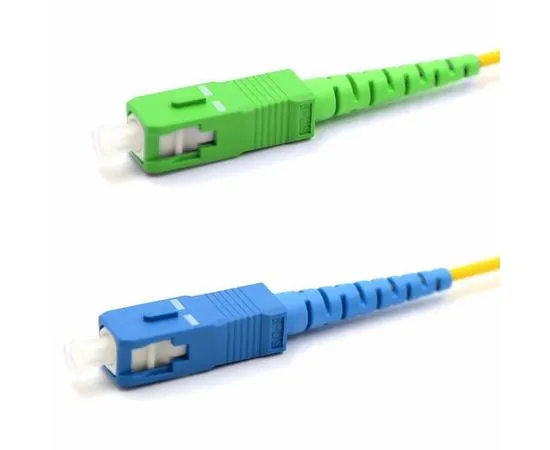 Патч-корд оптический переходной (SM), 9/125 (OS2), SC/APC-SC/UPC, (Simplex), 2m, REXANT (50-2051)