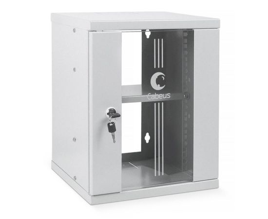 Шкаф телекоммуникационный Cabeus WSC-8U настенный 10" 8U