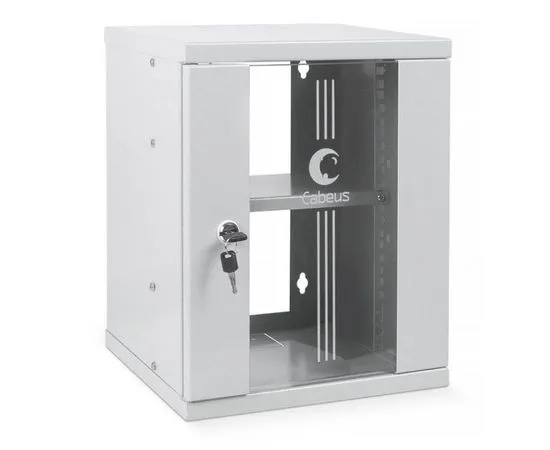 Шкаф телекоммуникационный Cabeus WSC-8U настенный 10" 8U