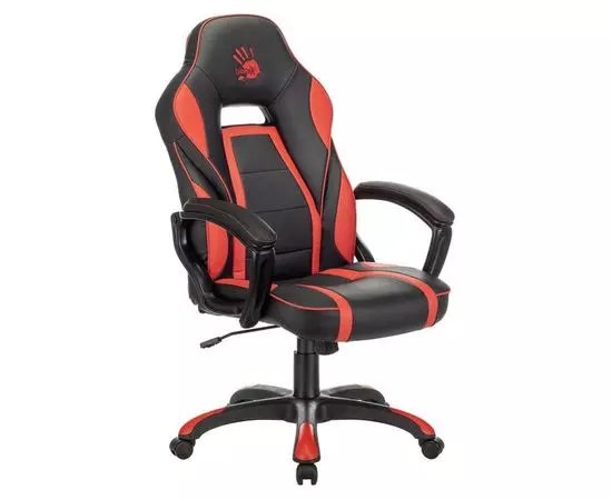 Кресло игровое A4Tech Bloody GC-350, черный/красный