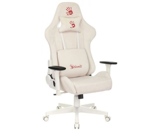 Кресло игровое A4Tech Bloody GC-320, белый