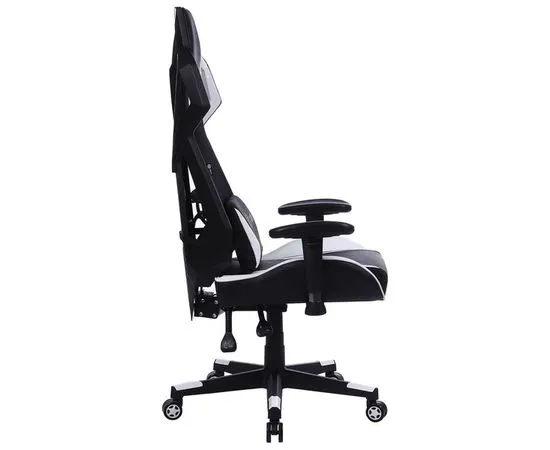 Кресло игровое Cactus CS-CHR-090BLW, черный/белый, фото 3