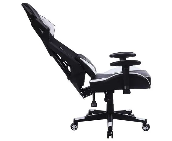 Кресло игровое Cactus CS-CHR-090BLW, черный/белый, фото 5