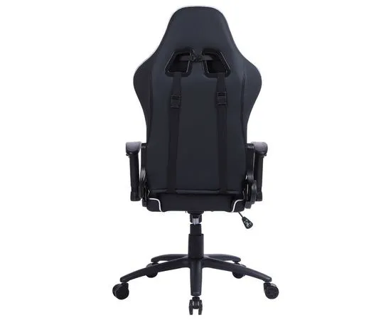 Кресло игровое Cactus CS-CHR-030BLS, черный/серебристый, фото 4