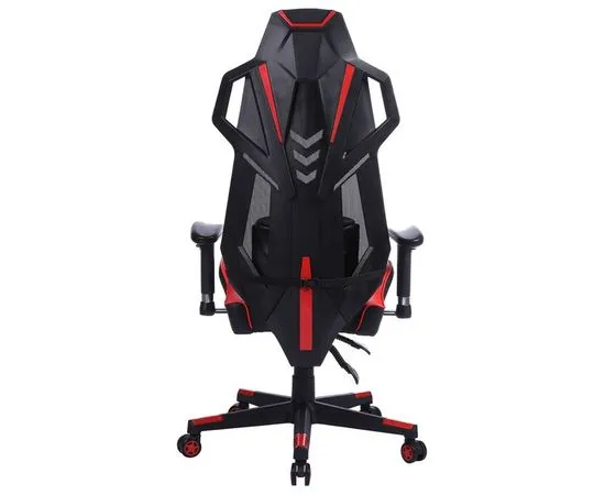 Кресло игровое Cactus CS-CHR-090BLR, черный/красный, фото 4