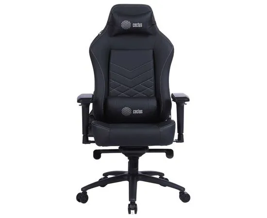 Кресло игровое Cactus CS-CHR-0112BL, черный, фото 4