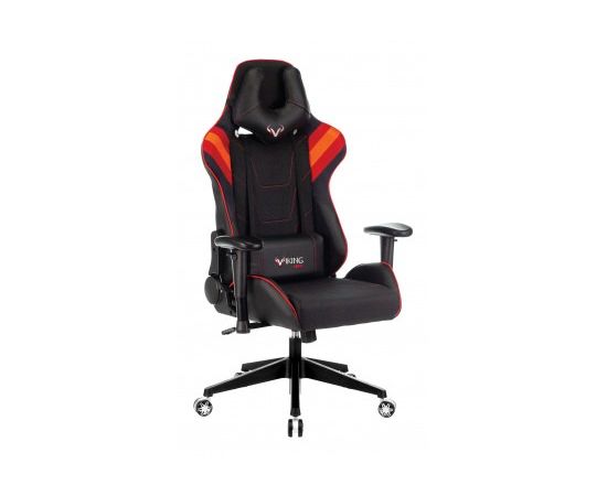 Кресло игровое Бюрократ VIKING 4 AERO RED, черный/красный