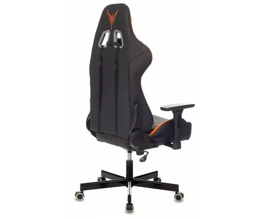 Кресло игровое Бюрократ Knight ARMOR, черный/оранжевый ромбик (KNIGHT ARMOR BO), фото 2