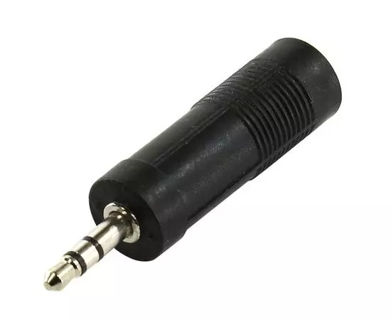 Переходник аудио jack 6,3 mm F -> jack 3,5 mm M (5bites) (AA-3M6F-03)