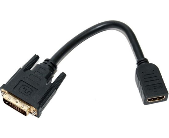 Переходник DVI-D (M) -> HDMI (F) 0.1m (5bites) (BC-HDF2DVI)