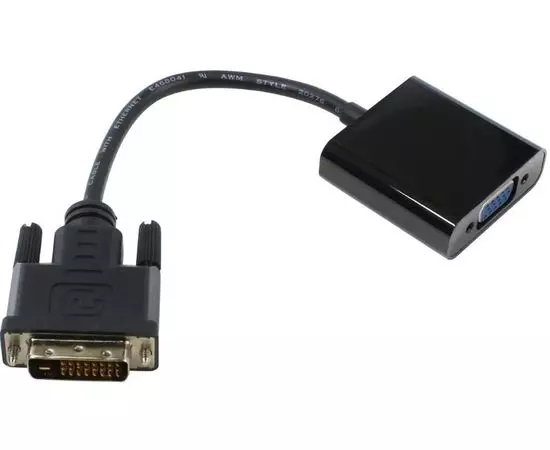 Переходник DVI-D (M) -> VGA (F) кабель 0.1m (Espada) (EdviDvga)