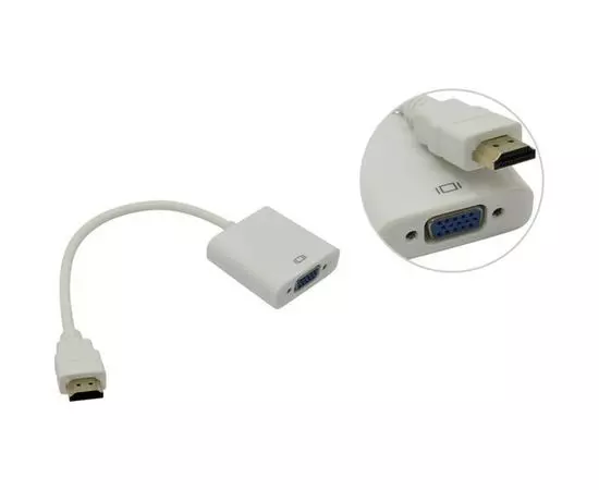 Переходник HDMI (M) -> VGA F 0.15m (KS-is) (KS-315)