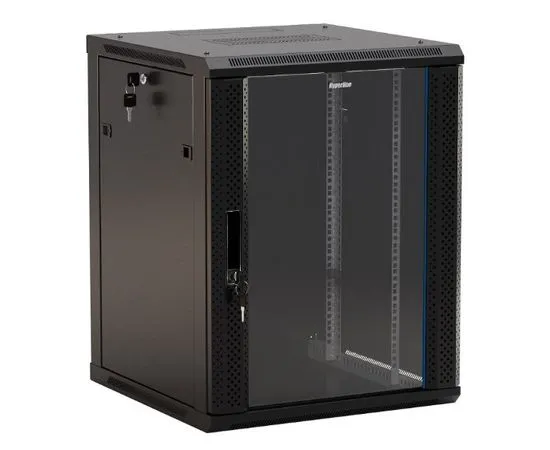 Шкаф телекоммуникационный Hyperline TWB-1245-GP-RAL9004