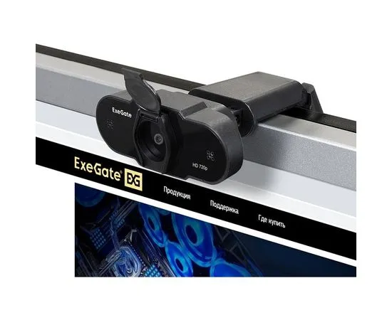 Web камера ExeGate BlackView C525 HD Tripod (EX287386RUS), фото 3