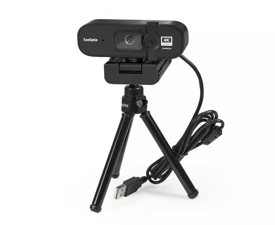 Web камера ExeGate  Stream HD 4000 4K UHD T-Tripod (EX287383RUS), фото 3