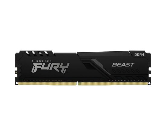 Оперативная память Kingston 16Gb DDR4-2666MHz Fury Beast Black (KF426C16BB/16)