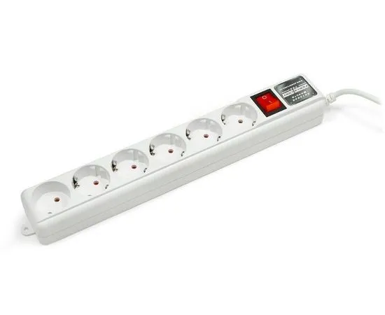 Сетевой фильтр 5 м. (Power Cube PRO, 6 розеток) белый (SPL(5+1)-16B-P-5М)