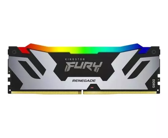 Оперативная память Kingston 2x16Gb DDR5-6400MHz FURY Renegade Silver RGB (KF564C32RSAK2-32), фото 2