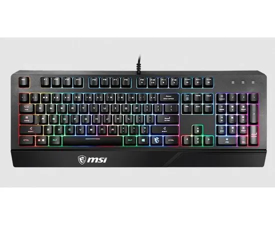 Клавиатура MSI VIGOR GK20 USB Multimedia Gamer LED черный (VIGOR GK20 RU)