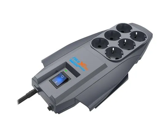 Сетевой фильтр 10 м. (ZIS Pilot X-Pro, 6 розеток) (PILOT X-PRO 10M), фото 2