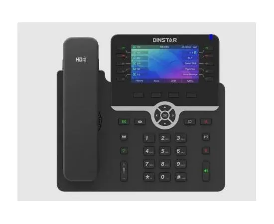 IP-телефон Dinstar C66GP черный