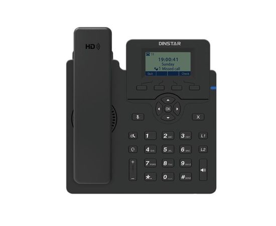 IP-телефон Dinstar C60SP черный