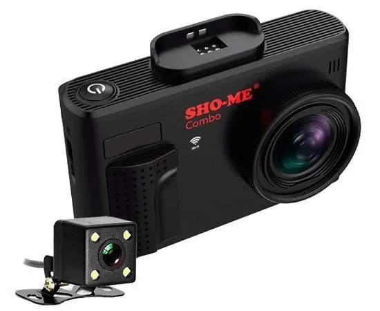 Видеорегистратор автомобильный + радар-детектор Sho-Me Combo Note WiFi DUO GPS ГЛОНАСС, фото 2