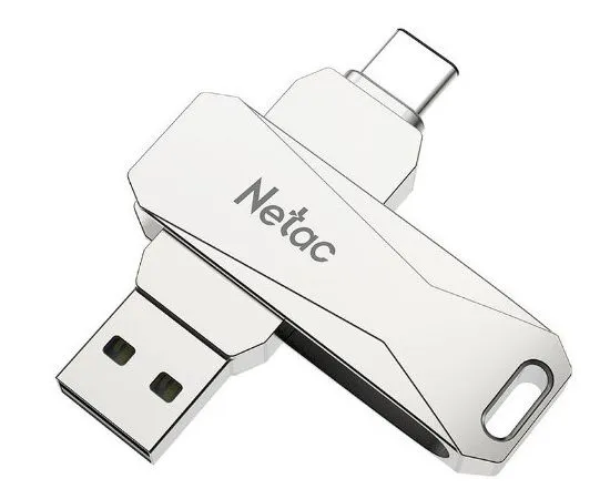 USB Flash-накопитель 128Gb USB 3.0/USB Type-C (Netac, U782C dual) (NT03U782C-128G-30PN)