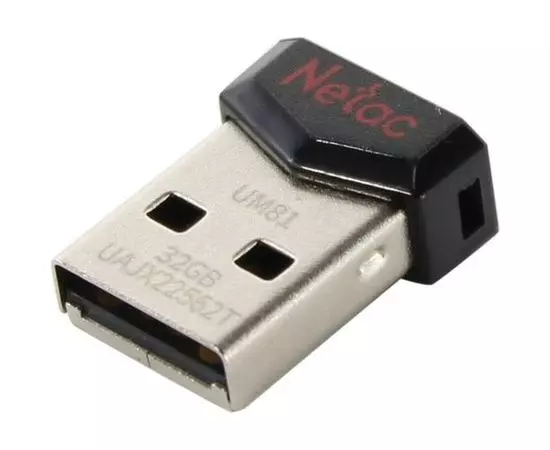 USB Flash-накопитель 32Gb (Netac, UM81) черный (NT03UM81N-032G-20BK)