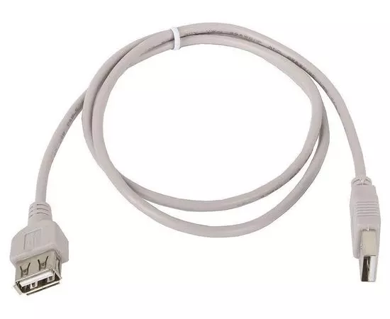 Кабель удлинитель USB2.0 AM -> AF, 0.75m (Cablexpert), Серый (CC-USB2-AMAF-75CM/300)